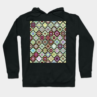 Moroccan pattern, lime tile Hoodie